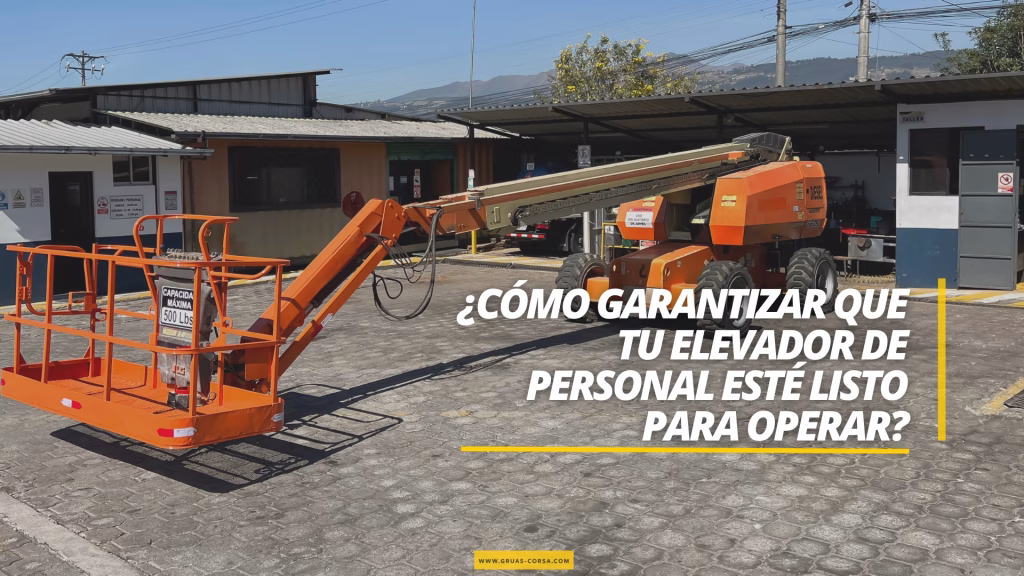 elevador de personal