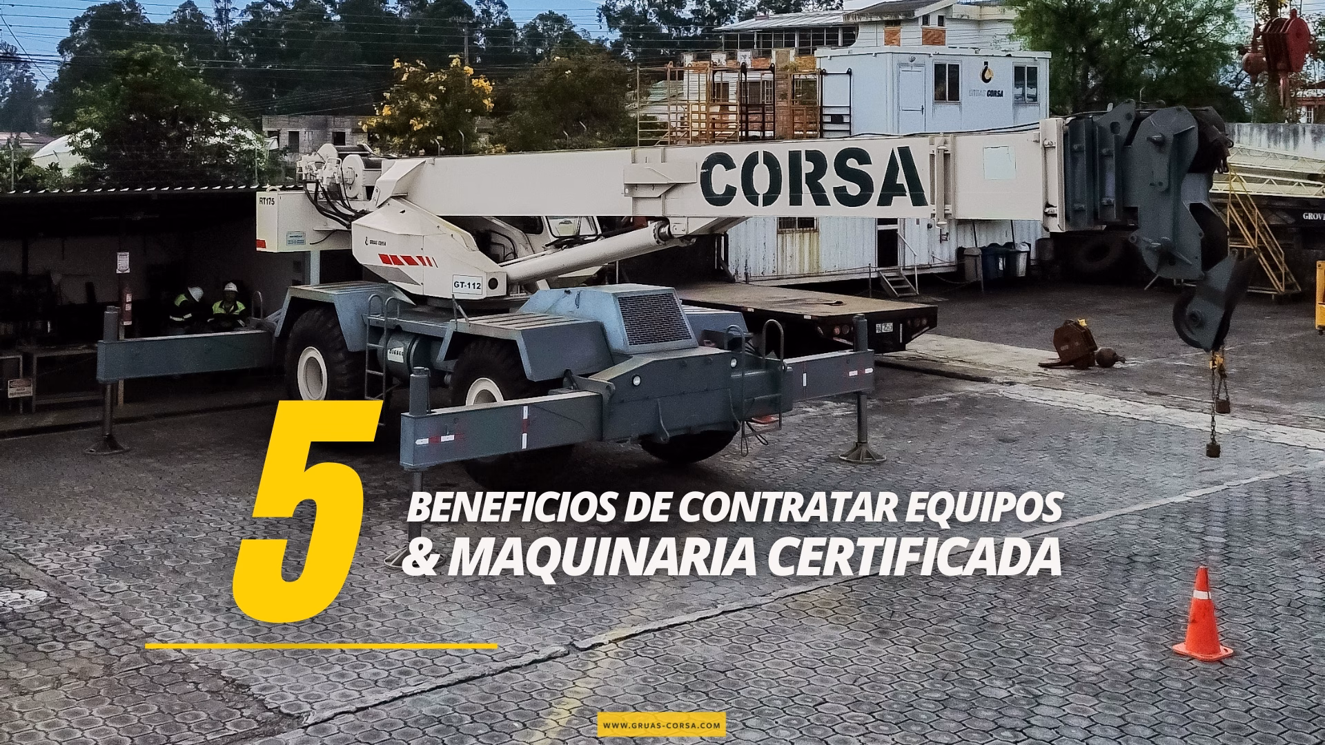 Grúas Telescópicas certificadas