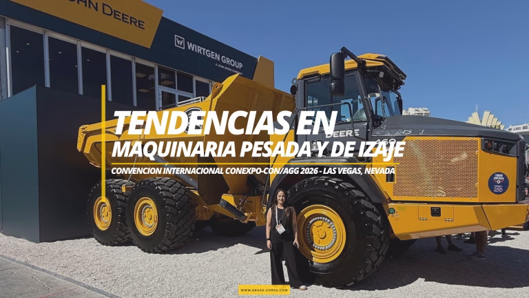 CONEXPO-CON/AGG2026: Nuevas Tecnologías en Maquinaria Pesada y Equipos de Izaje