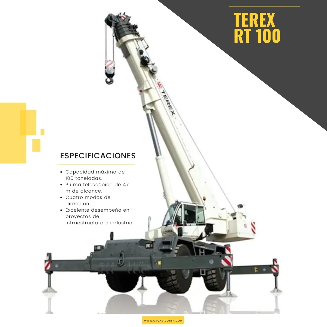 Fichas Técnicas de Grúas Telescópicas