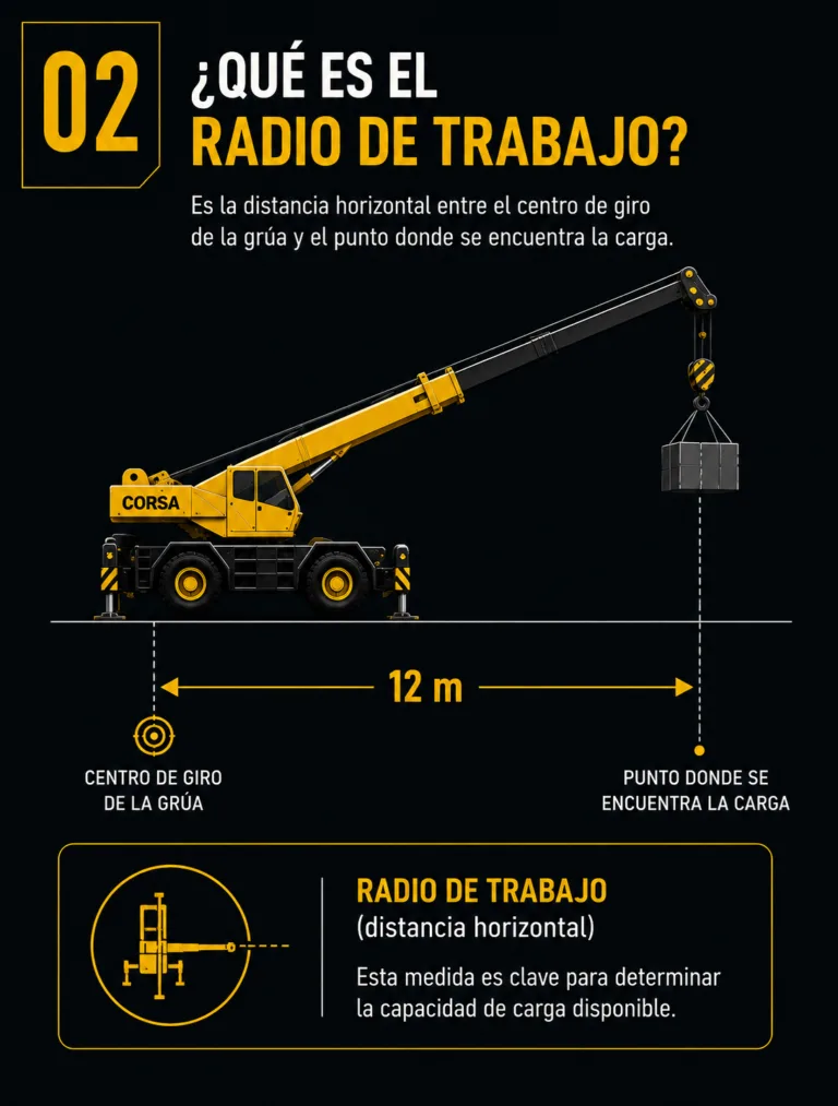 capacidad de grúa telescópica toneladas