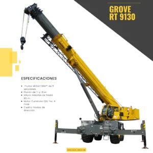 Fichas Técnicas de Grúas Telescópicas